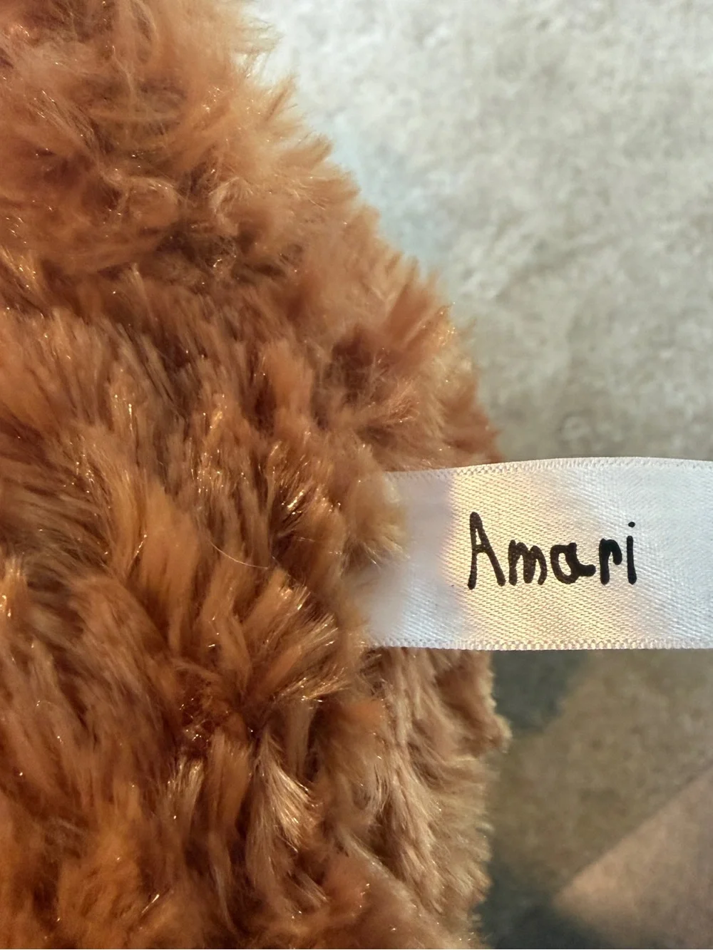 Amari The Cow Scottish Highland Cow Plush in Brown with Red Tartan Hat New! - Picture 9 of 10
